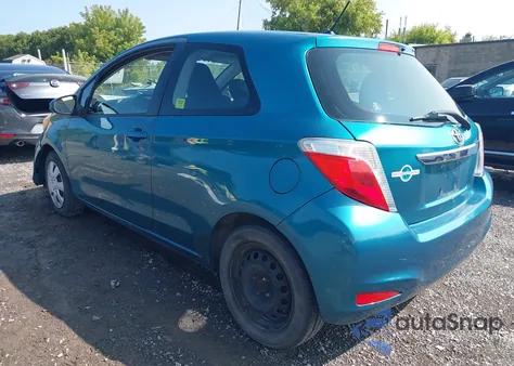2012 Toyota Yaris L from USA, damaged, VIN JTDJTUD38CD500802